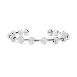 Golf Goddess Silver Golf Ball Bead Stroke Counter Bracelet
